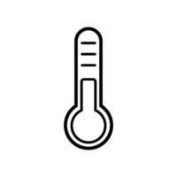 thermometer icon vector template