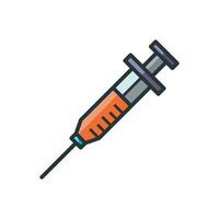 syringe icon design vector template