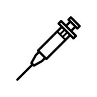 syringe icon design vector template