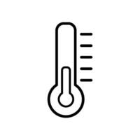 thermometer icon vector template