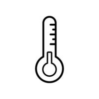 thermometer icon vector template