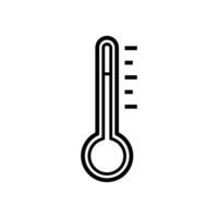 thermometer icon vector template