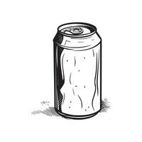 Can Bottle  Vector