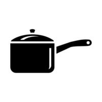 sauce pan icon vector template