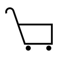 shopping cart icon design vector template