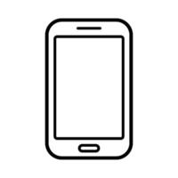 smartphone icon design vector template