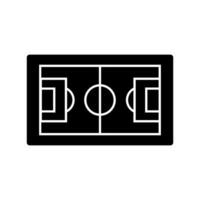 football field icon vector template