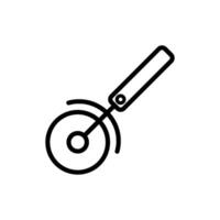 slicer icon design vector template