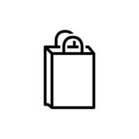 shopping bag icon design vector template