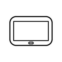 tablet icon design vector template
