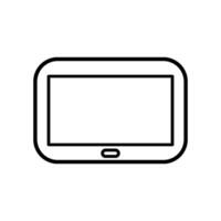 tablet icon design vector template