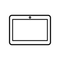 tablet icon design vector template