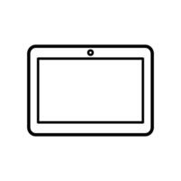 tablet icon design vector template