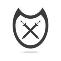 shield icon design vector template