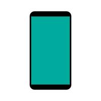 smartphone icon design vector template