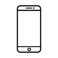 smartphone icon design vector template