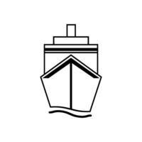 ship icon design vector template