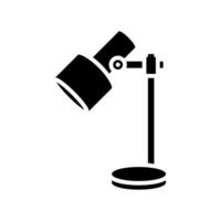 stand lamp icon design vector