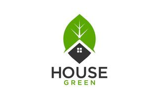 House green logo design template vector