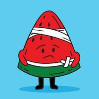 Watermelon expression vector illustration