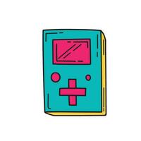 Game icon retro vector illustration