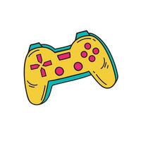 Game icon retro vector illustration