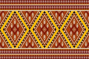 Geometric seamless ethnic pattern. Geometric ethnic pattern can be used in fabric design for clothes, decorative paper, wrapping, textile, embroidery, illustration, vector, carpet vector