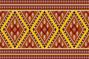 Geometric seamless ethnic pattern. Geometric ethnic pattern can be used in fabric design for clothes, decorative paper, wrapping, textile, embroidery, illustration, vector, carpet vector