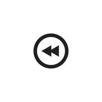 Media player icon in flat style. Audio player vector illustration on white isolated background. Media player business concept.