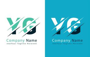 YG Letter Logo Vector Design Concept Elements