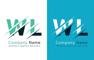 WL Letter Logo Vector Design Concept Elements