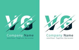 VG Letter Logo Vector Design Template Elements