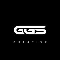 GGS Letter Initial Logo Design Template Vector Illustration