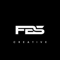FBS Letter Initial Logo Design Template Vector Illustration