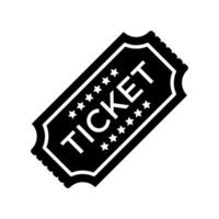 ticket icon design vector template