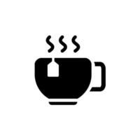 tea cup icon design vector