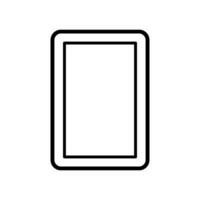 tablet icon design vector template