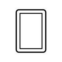 tablet icon design vector template