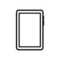 tablet icon design vector template