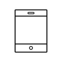 tablet icon design vector template