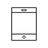 tablet icon design vector template