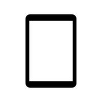 tablet icon design vector template