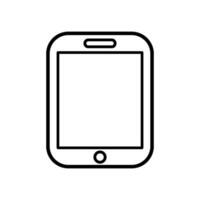 tablet icon design vector template