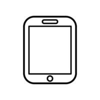 tablet icon design vector template