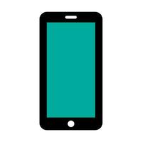 smartphone icon design vector template