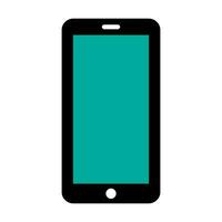 smartphone icon design vector template