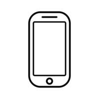 smartphone icon design vector template