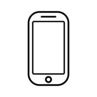 smartphone icon design vector template