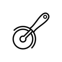 slicer icon design vector template