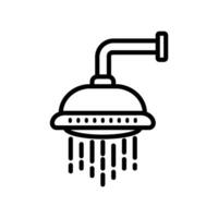 shower icon design vector template